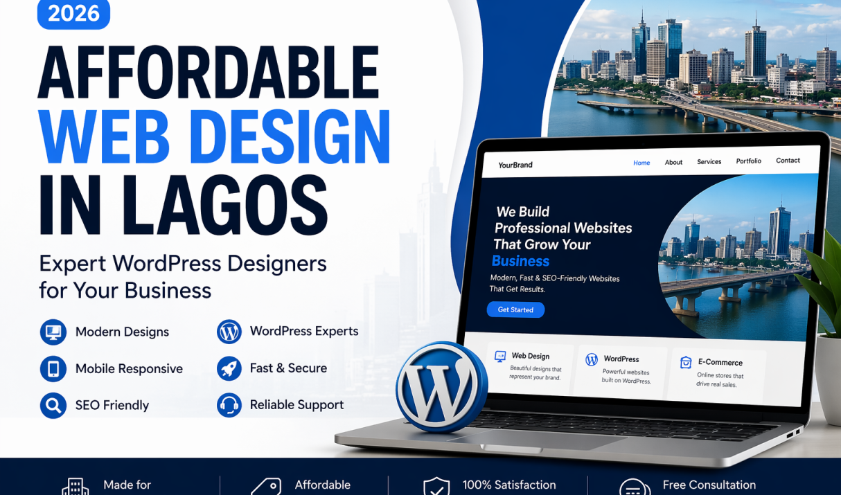 Affordable Web Design in Lagos (2026) – WordPress Website Design Services